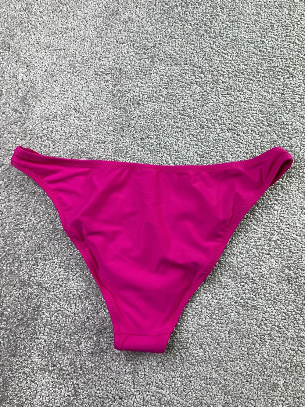 J. Crew Heritage 1989 high-leg bikini bottom Radiant Fuchsia Size Medium